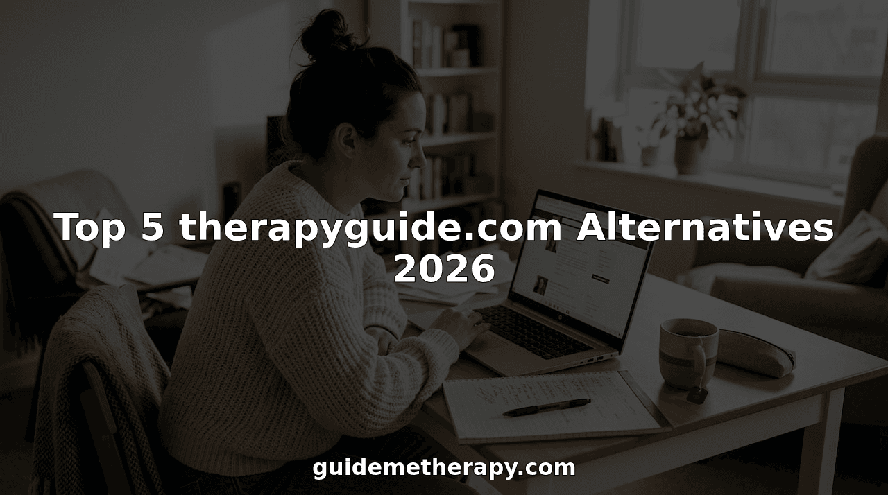 Top 5 therapyguide.com Alternatives 2026