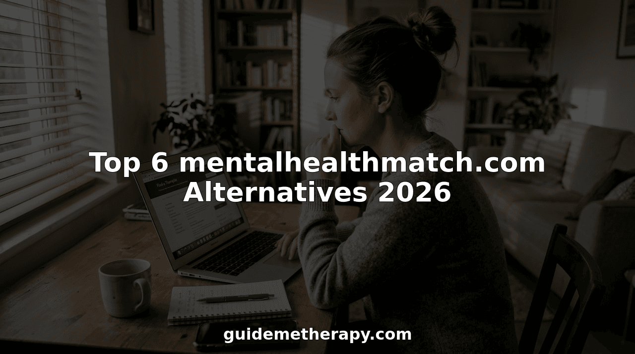 Top 6 mentalhealthmatch.com Alternatives 2026