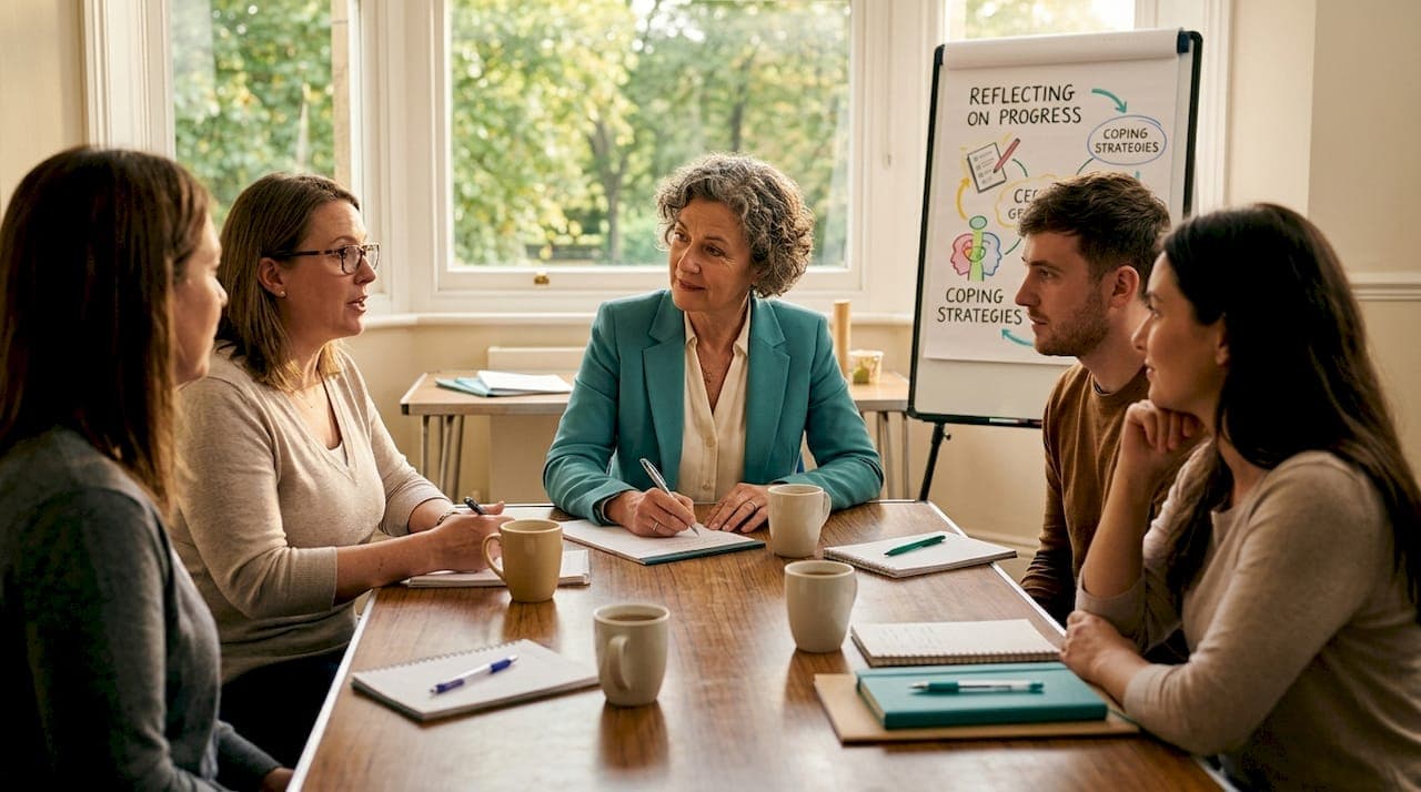 Key benefits of therapist-guided workshops for growth
