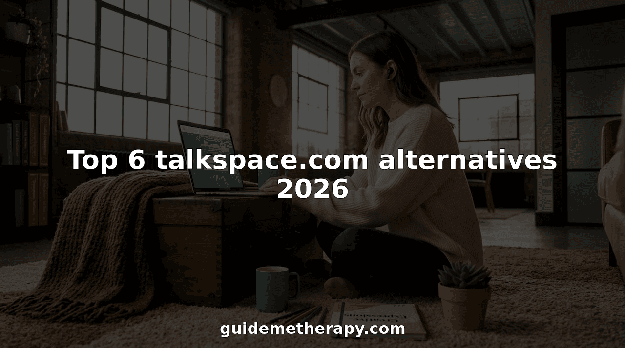 Top 6 talkspace.com alternatives 2026
